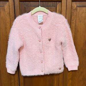 Maisonette Cozy Pink Kids Cardigan Sweater